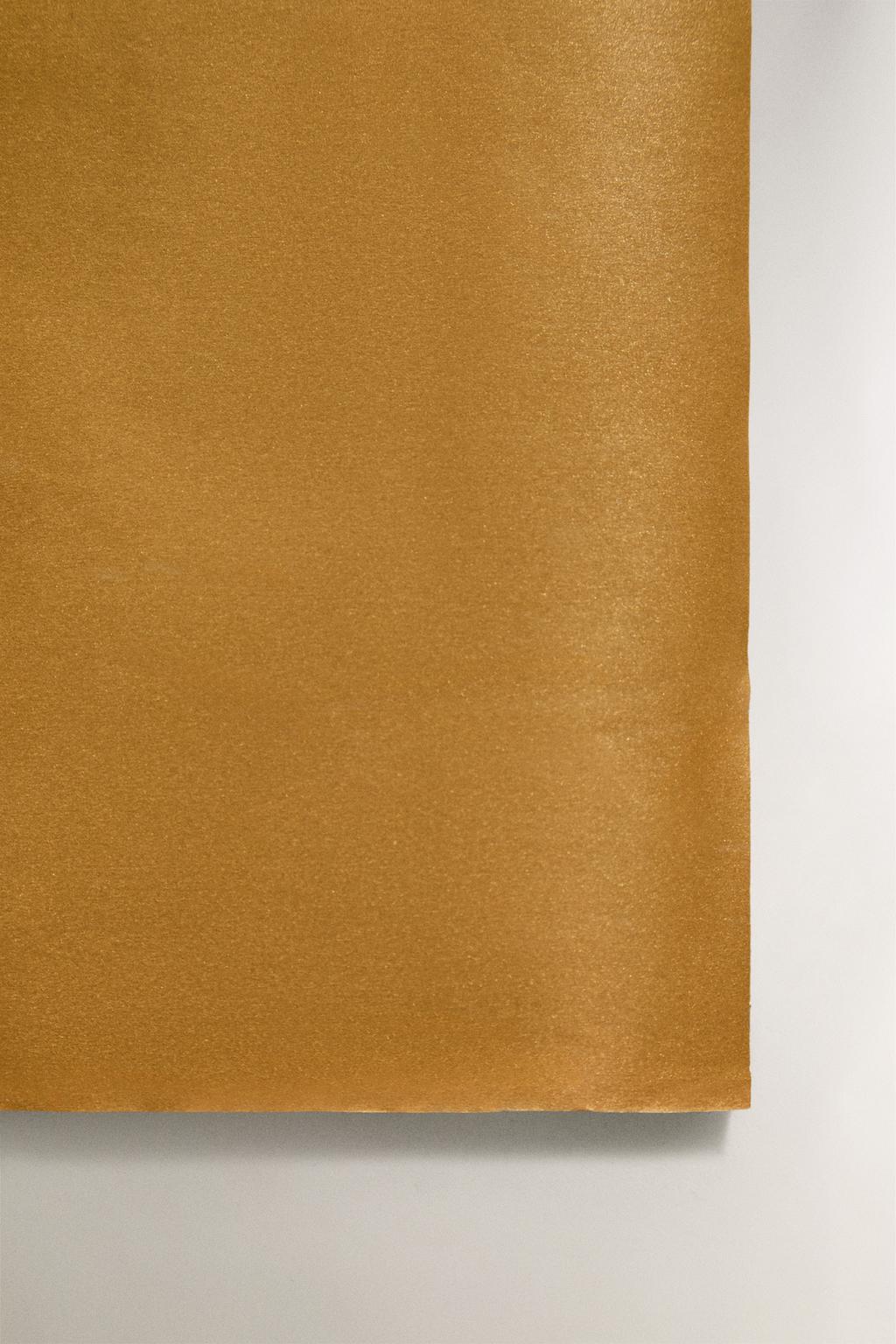 Золотая упаковочная бумага для подарков на рождество