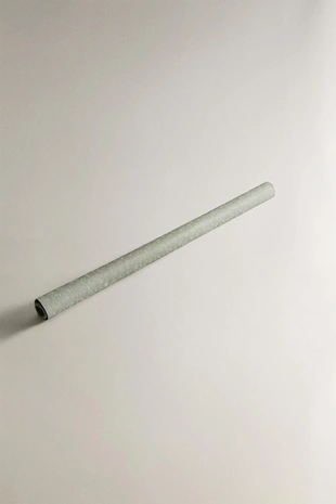 Зимняя блестящая упаковочная бумага с листьями- Заказать в России