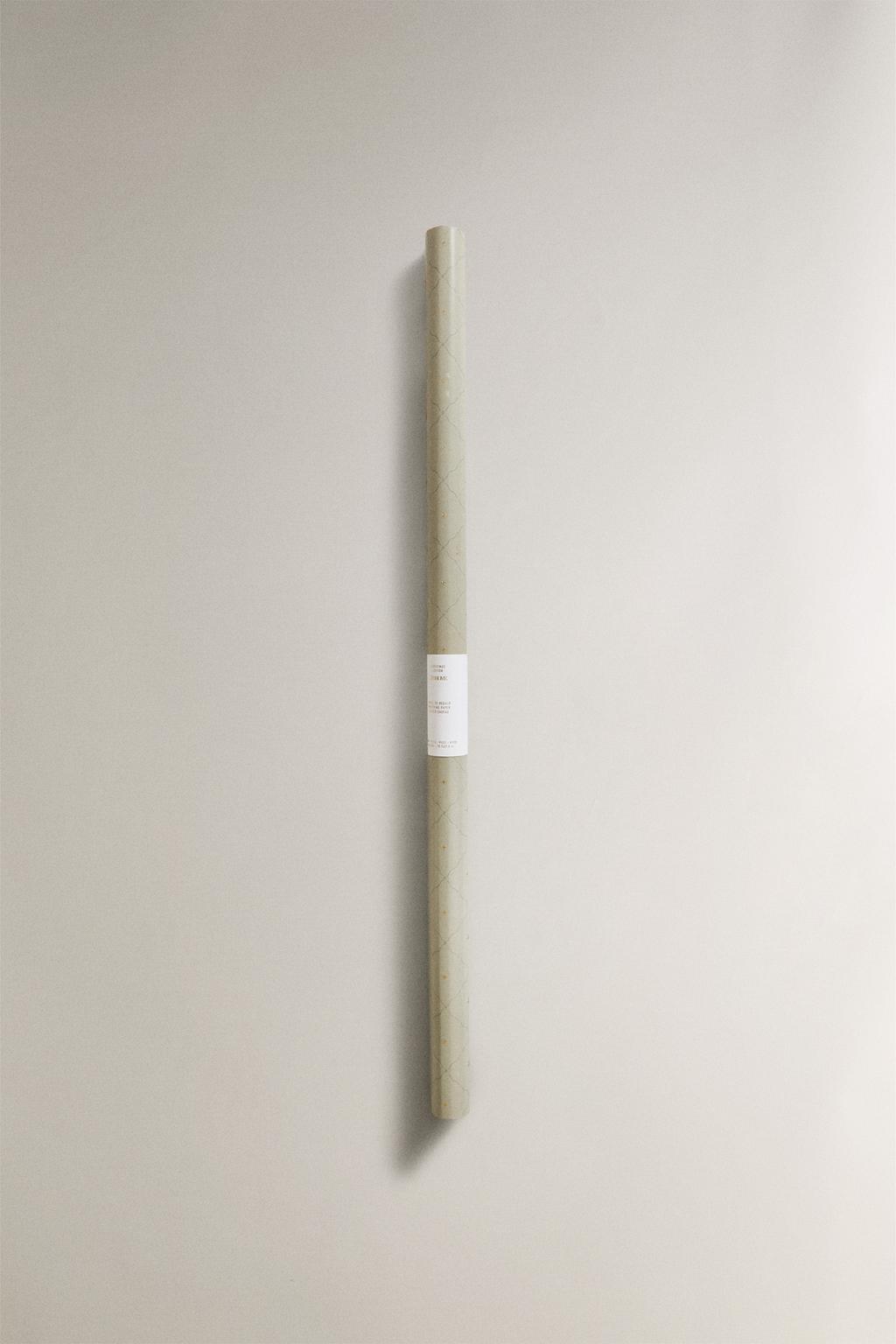 Подарочная бумага для упаковки рождественских подарков с алмазным и блестящим дизайном звезд.