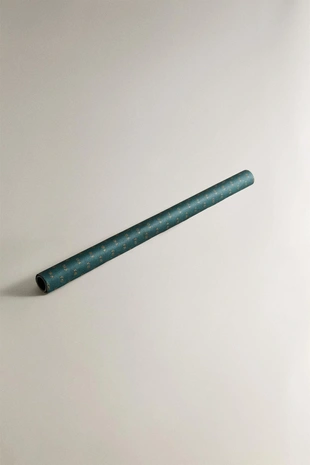 Праздничная глянцевая упаковочная бумага с цветочным узором- Заказать в России