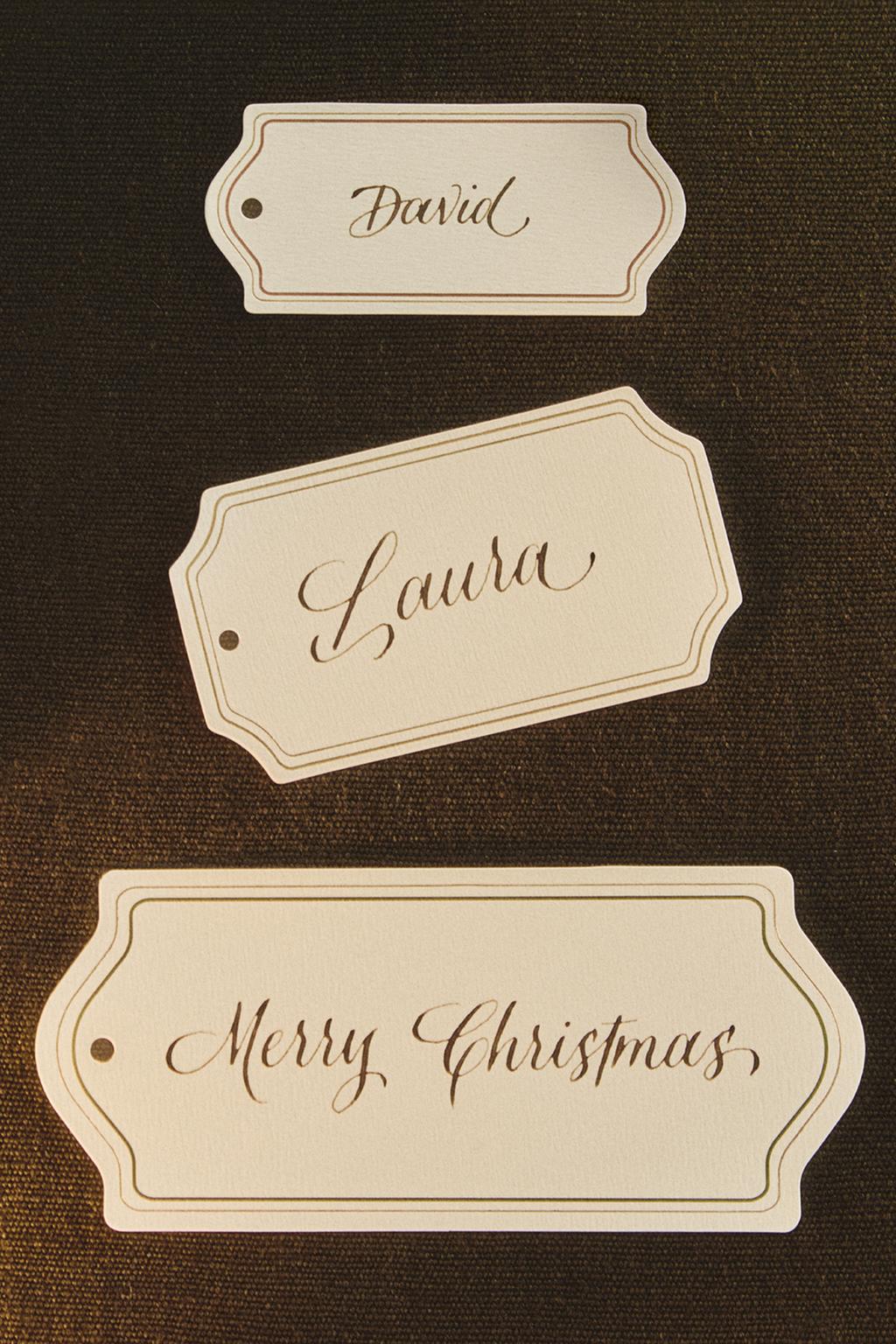 Набор бирок для подарков на рождество (набор из 20 штук)