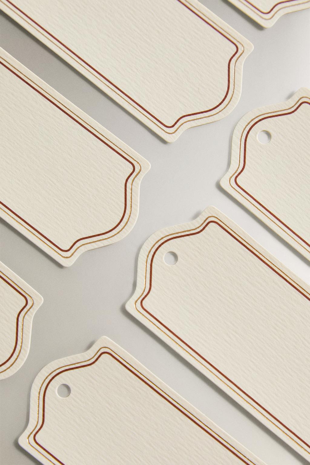 Набор бирок для подарков на рождество (набор из 20 штук)