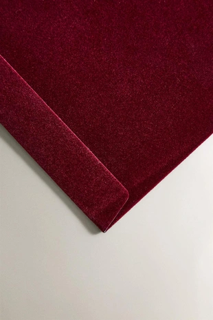 Бархатный подарочный пакет для рождества с застежкой сверху- Заказать в России