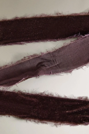 Ленточка из окрашенного бархата для упаковки подарков на рождество- Заказать в России