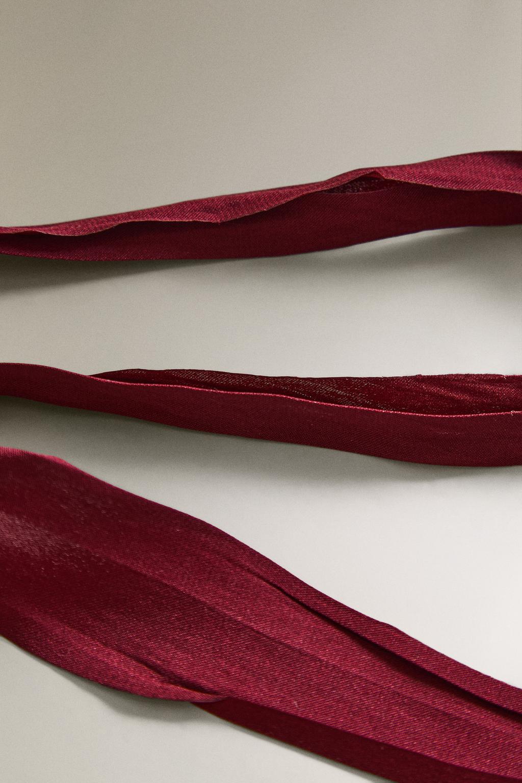 Шелковая лента для подарков на рождество