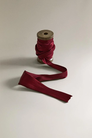 Шелковая лента для подарков на рождество- Заказать в России