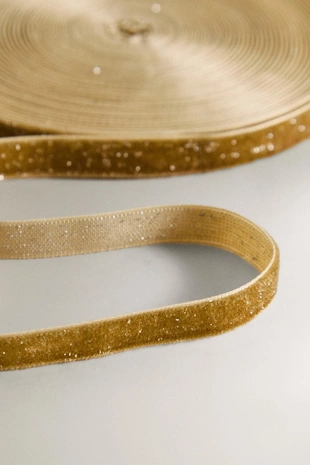 Блестящая бархатная лента для упаковки подарков на рождество- Заказать в России
