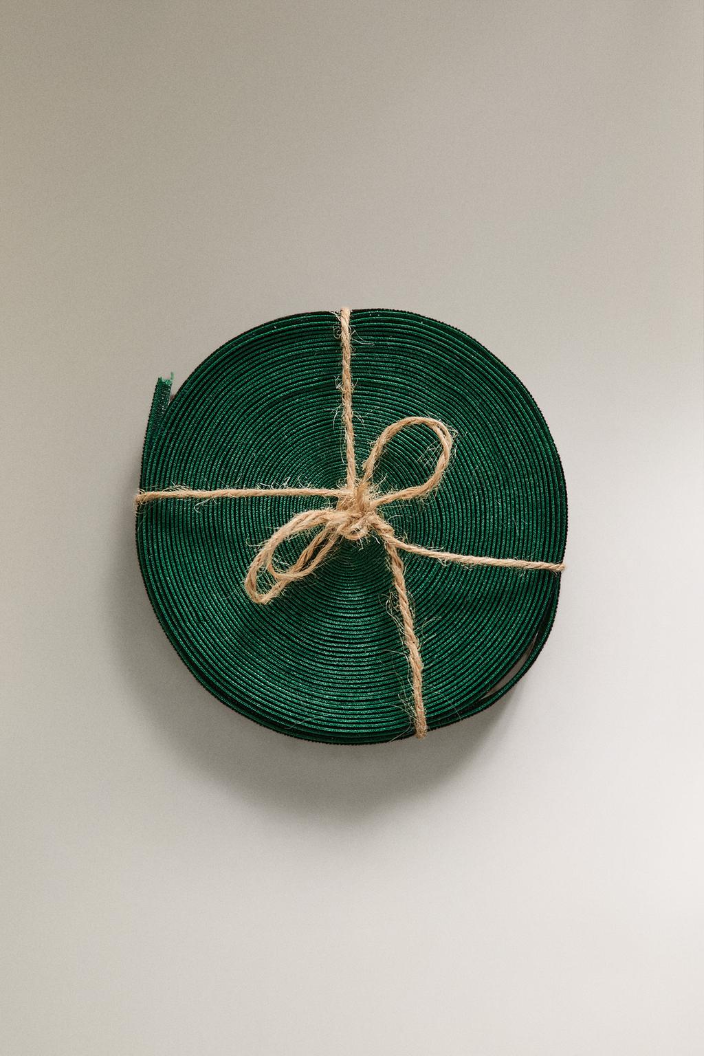 Блестящий бархатная рождественская лента для подарков