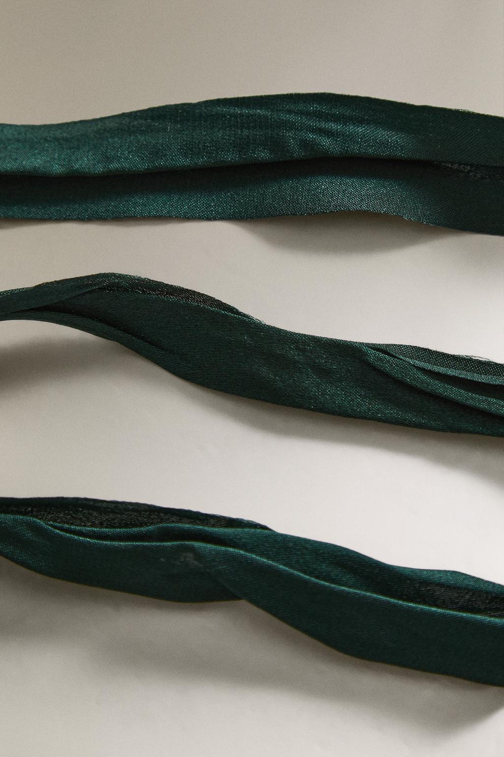 Шелковая лента для упаковки подарков на рождество