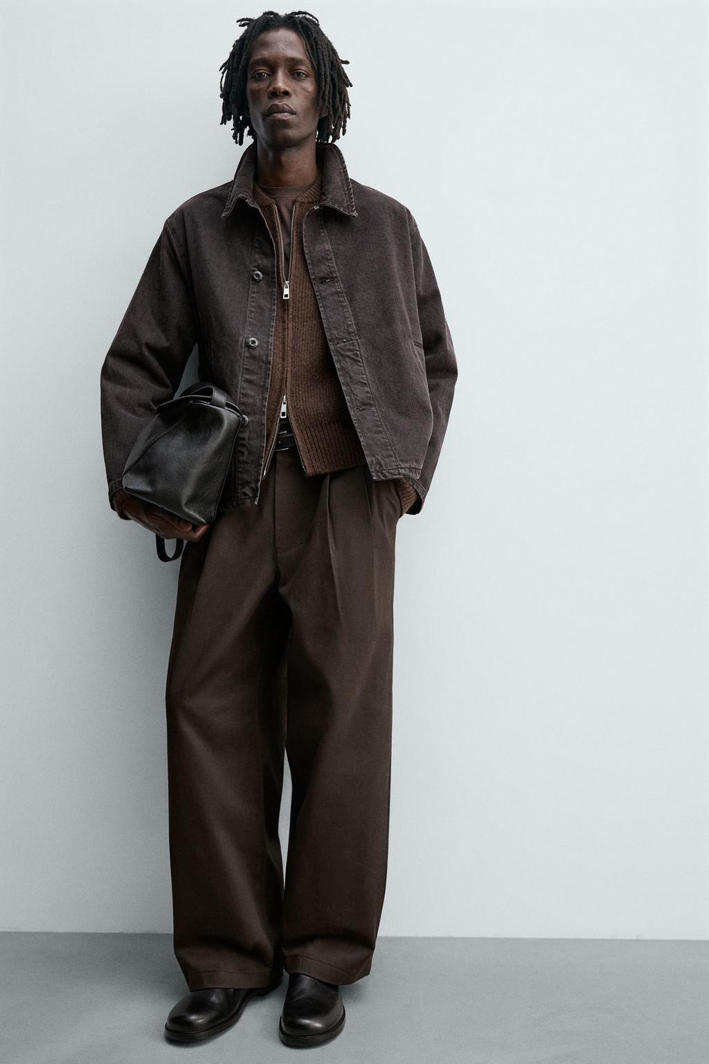 БРЮКИ ЧИНОС СО СКЛАДКАМИ