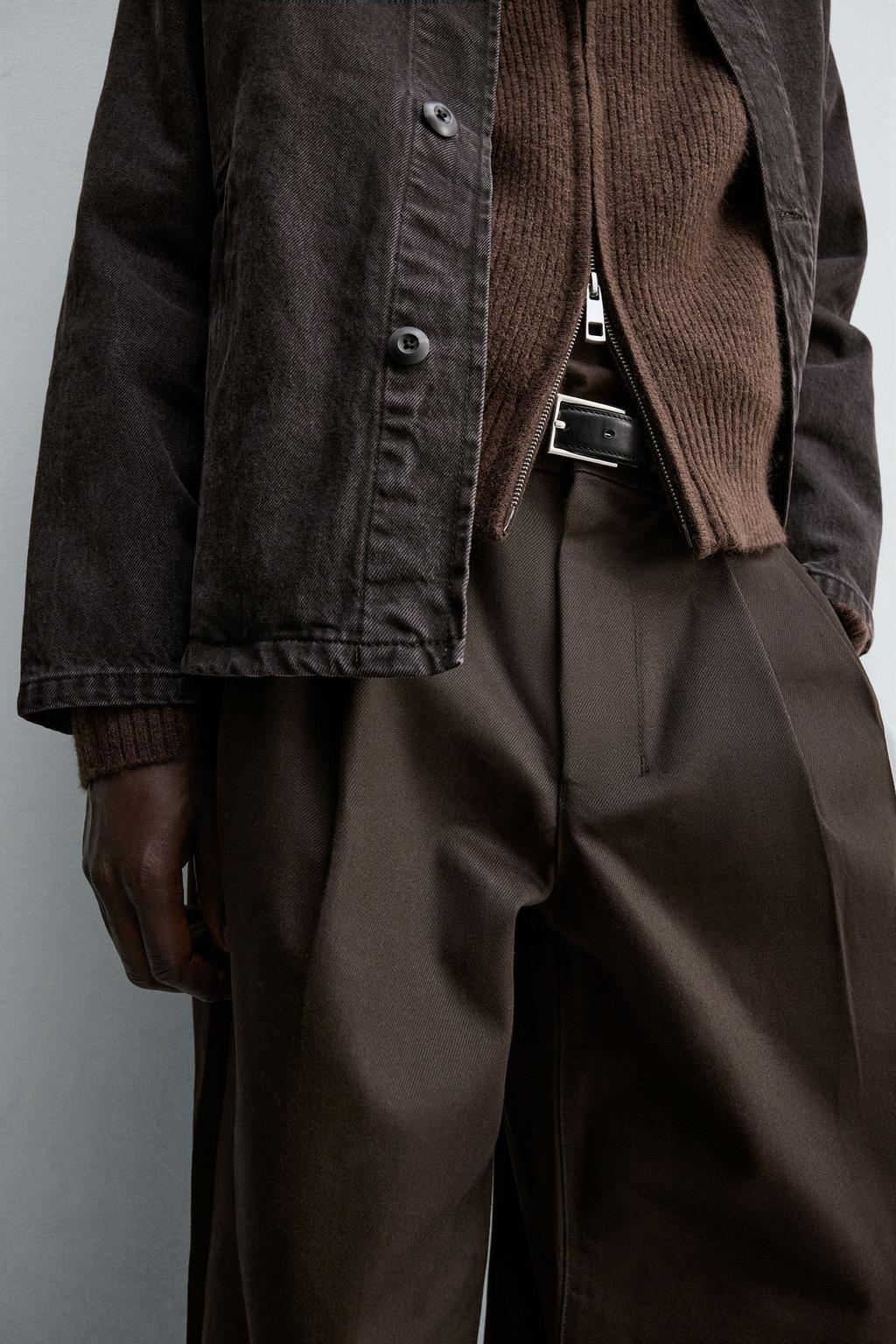 БРЮКИ ЧИНОС СО СКЛАДКАМИ