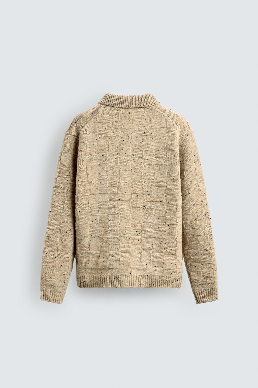 ПОЛО ИЗ 100% ШЕРСТИ НА ПУГОВИЦАХ