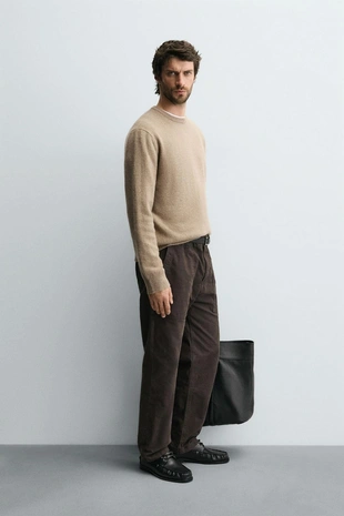 Свитер из 100% шерсти- Заказать в России