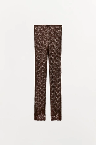 Кружевные леггинсы- Заказать в России