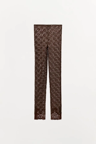 Кружевные леггинсы- Заказать в России