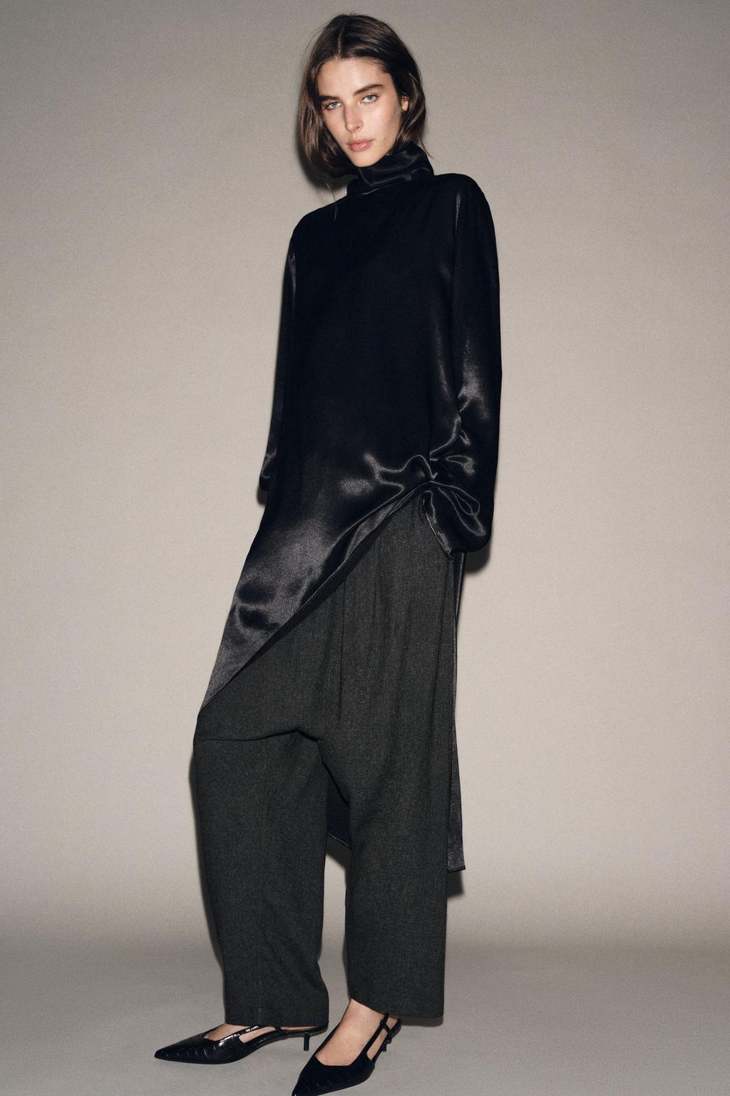 ДЛИННАЯ АСИММЕТРИЧНАЯ БЛУЗА — ZW COLLECTION