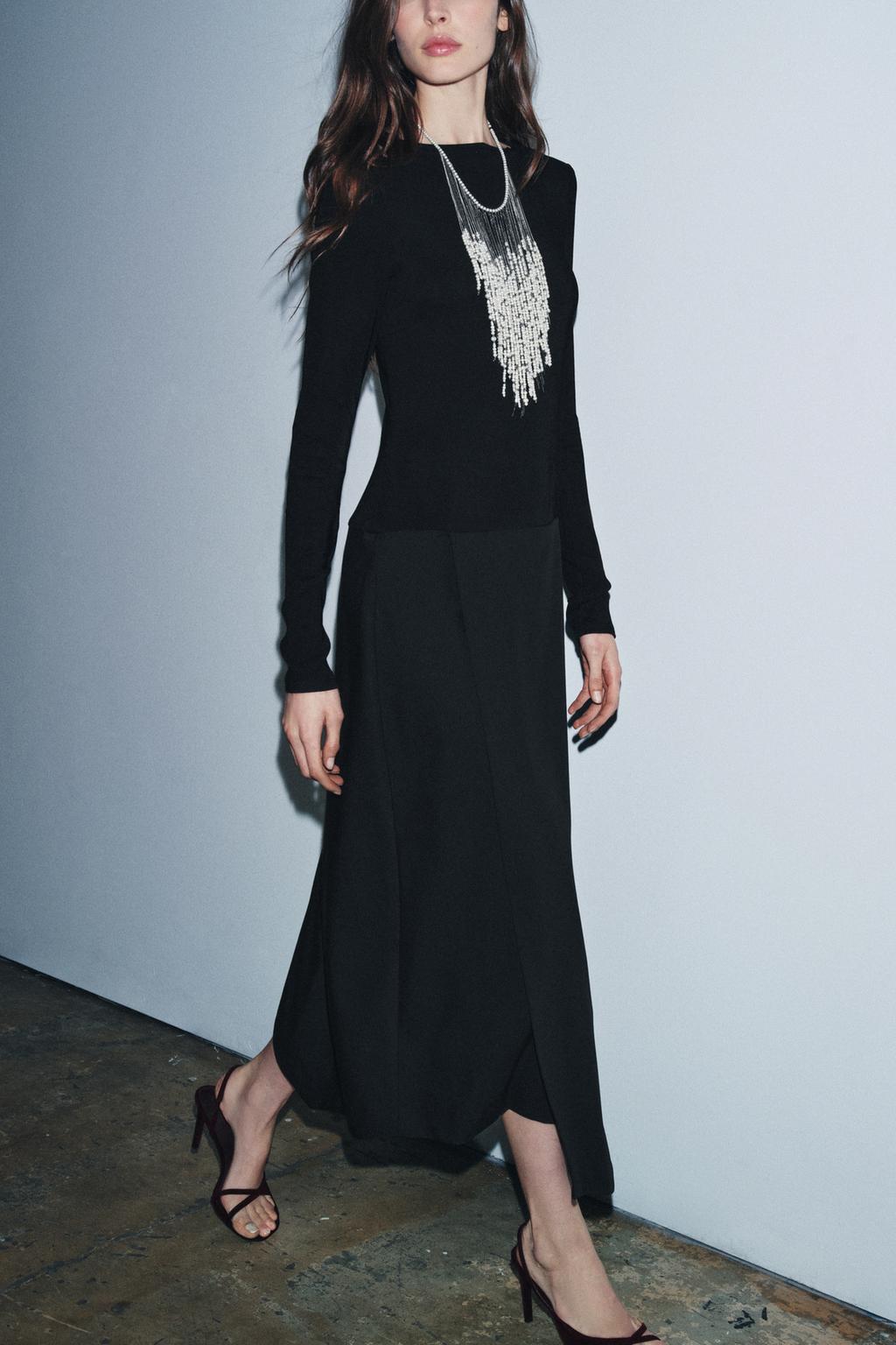 КОМБИНИРОВАННОЕ ПЛАТЬЕ — ZW COLLECTION