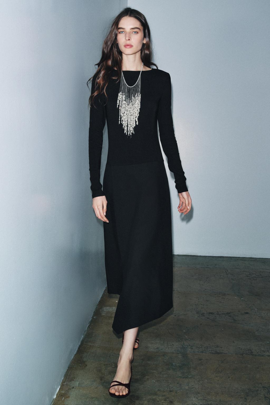 КОМБИНИРОВАННОЕ ПЛАТЬЕ — ZW COLLECTION