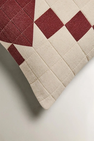 Рождественская накидка для подушек в стиле пэчворк для одеял- Заказать в России