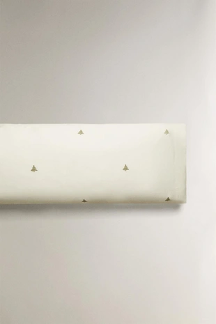 Наволочка из сатина с вышивкой рождество- Заказать в России