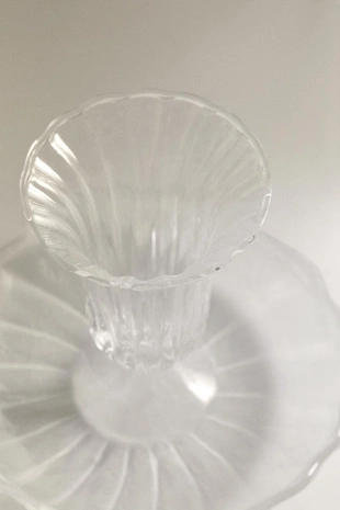 Свеча в стеклянном подсвечнике- Заказать в России