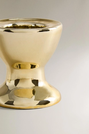 Металлический фарфоровый подсвечник для рождества- Заказать в России