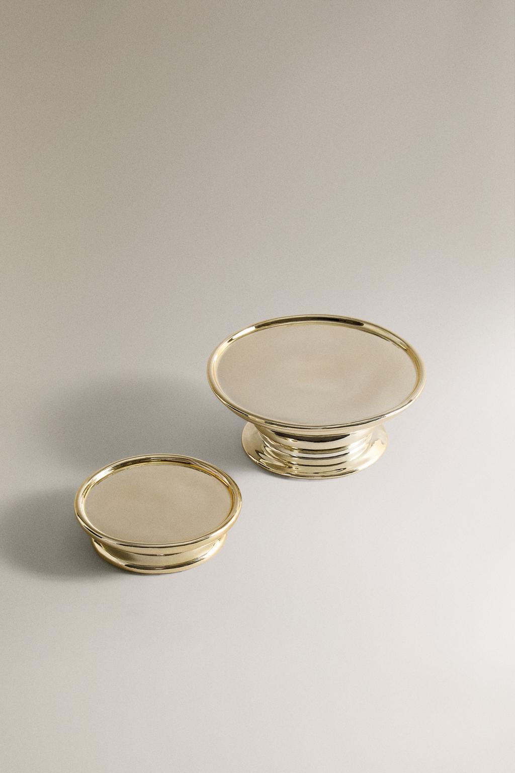 Светильник для рождественской свечи из блестящего фарфора