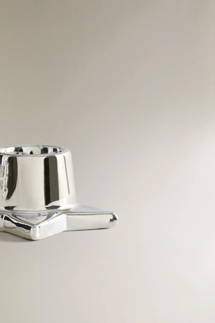 Мини подсвечник из фарфора в форме звезды для рождества- Заказать в России