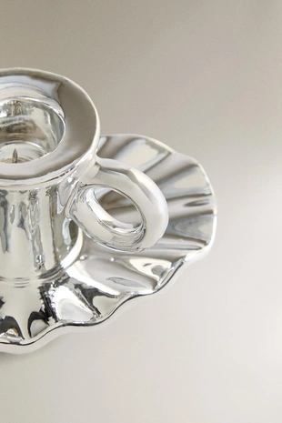 Порцеляновая рождественская подсвечник с деталями сердца- Заказать в России