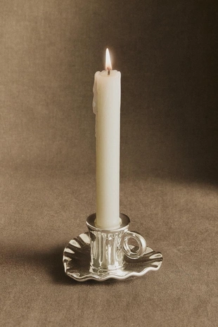 Порцеляновая рождественская подсвечник с деталями сердца- Заказать в России