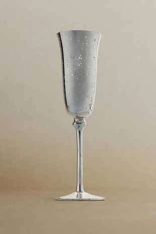 Рождественская флейта из серебристого стекла- Заказать в России