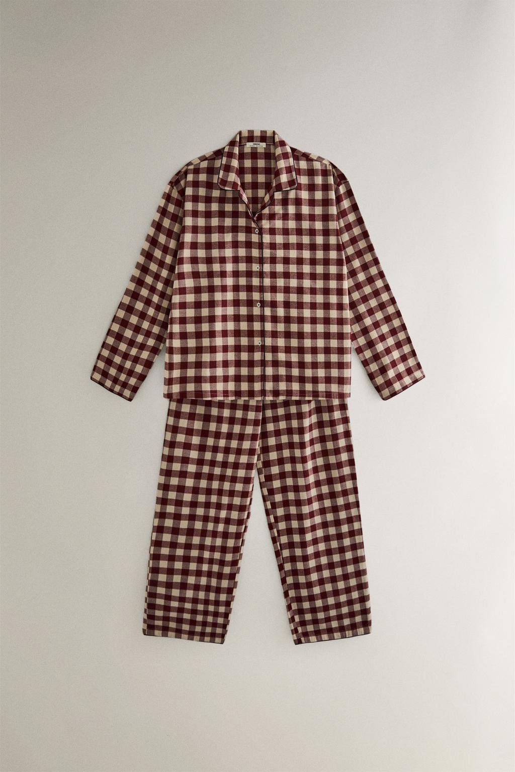 Рубашка в клетку к рождеству