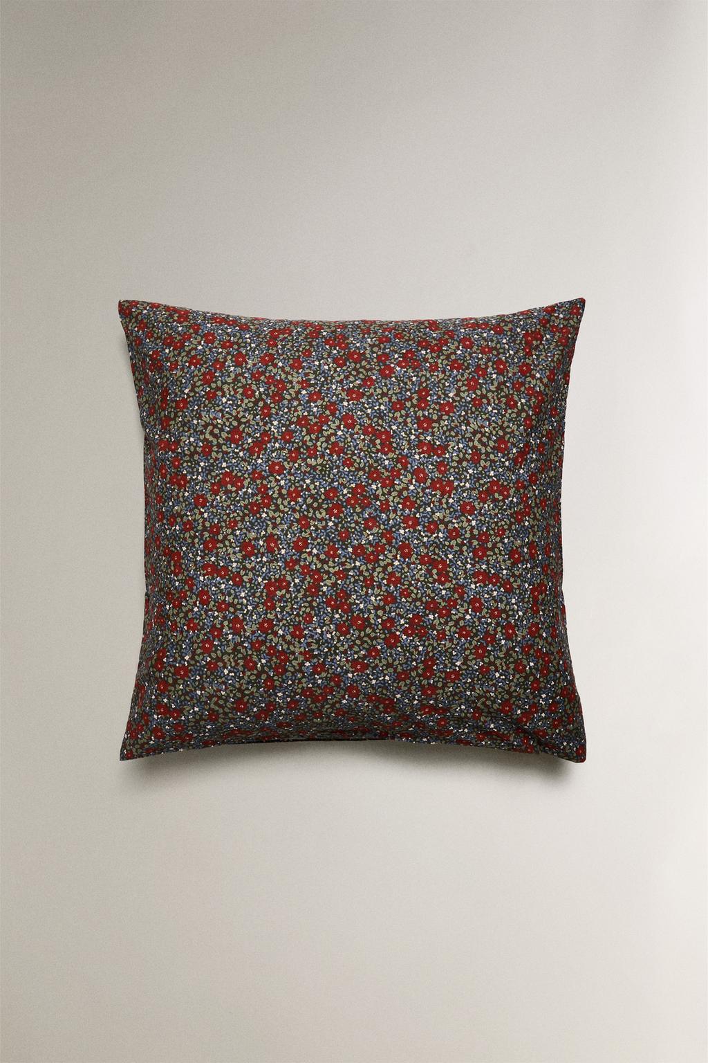 Детский новогодний цветочный наволочка