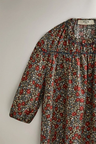 Детское цветочное платье к рождеству- Заказать в России