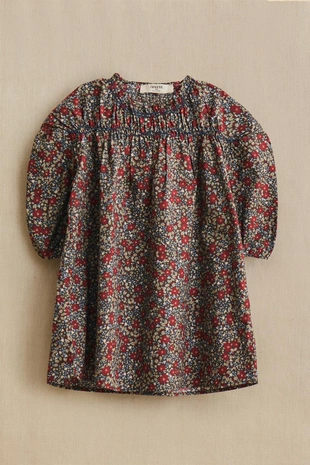 Детское цветочное платье к рождеству- Заказать в России