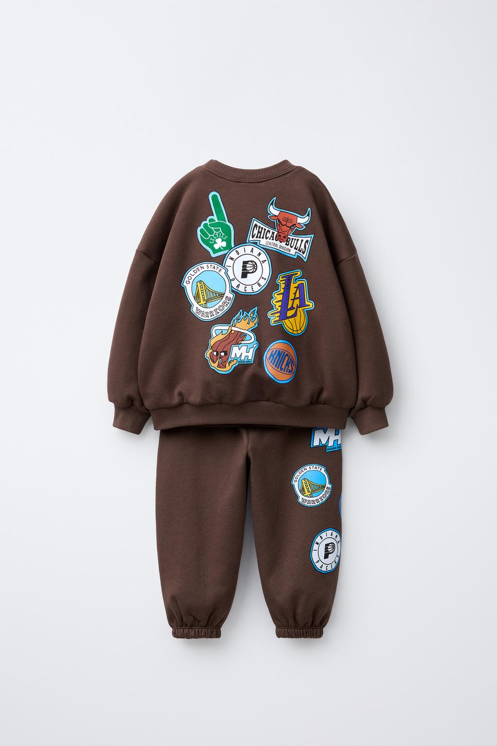 КОМПЛЕКТ ИЗ ТОЛСТОВКИ И БРЮК-ДЖОГГЕРОВ NBA — MULTI TEAMS