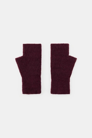 Короткие трикотажные митенки- Заказать в России