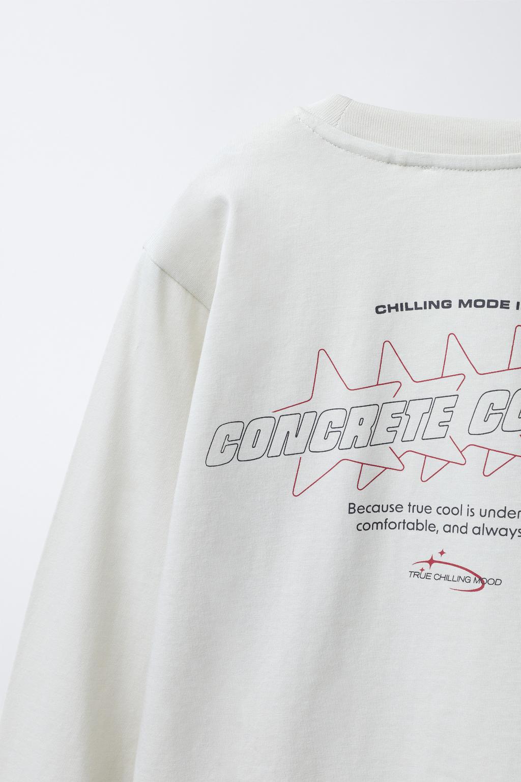 6-14 ЛЕТ/ПИЖАМА С ТЕКСТОВЫМ ПРИНТОМ