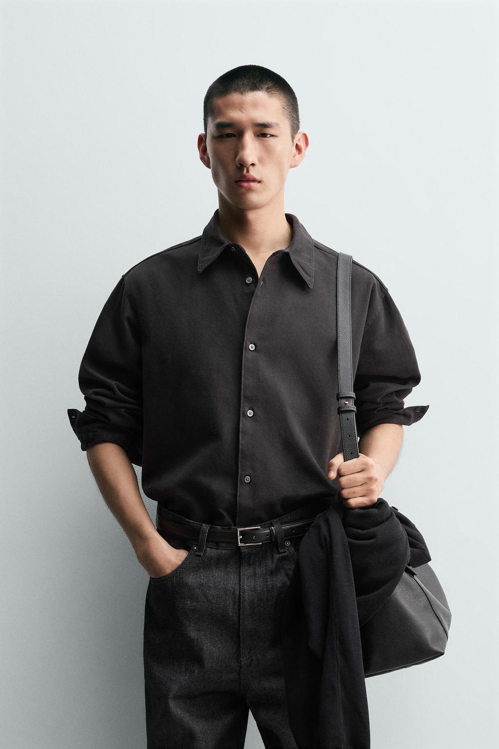 ЦВЕТНАЯ ДЖИНСОВАЯ РУБАШКА