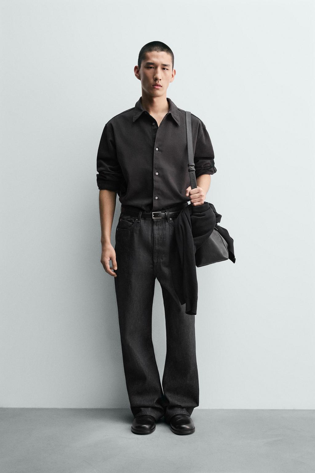 ЦВЕТНАЯ ДЖИНСОВАЯ РУБАШКА