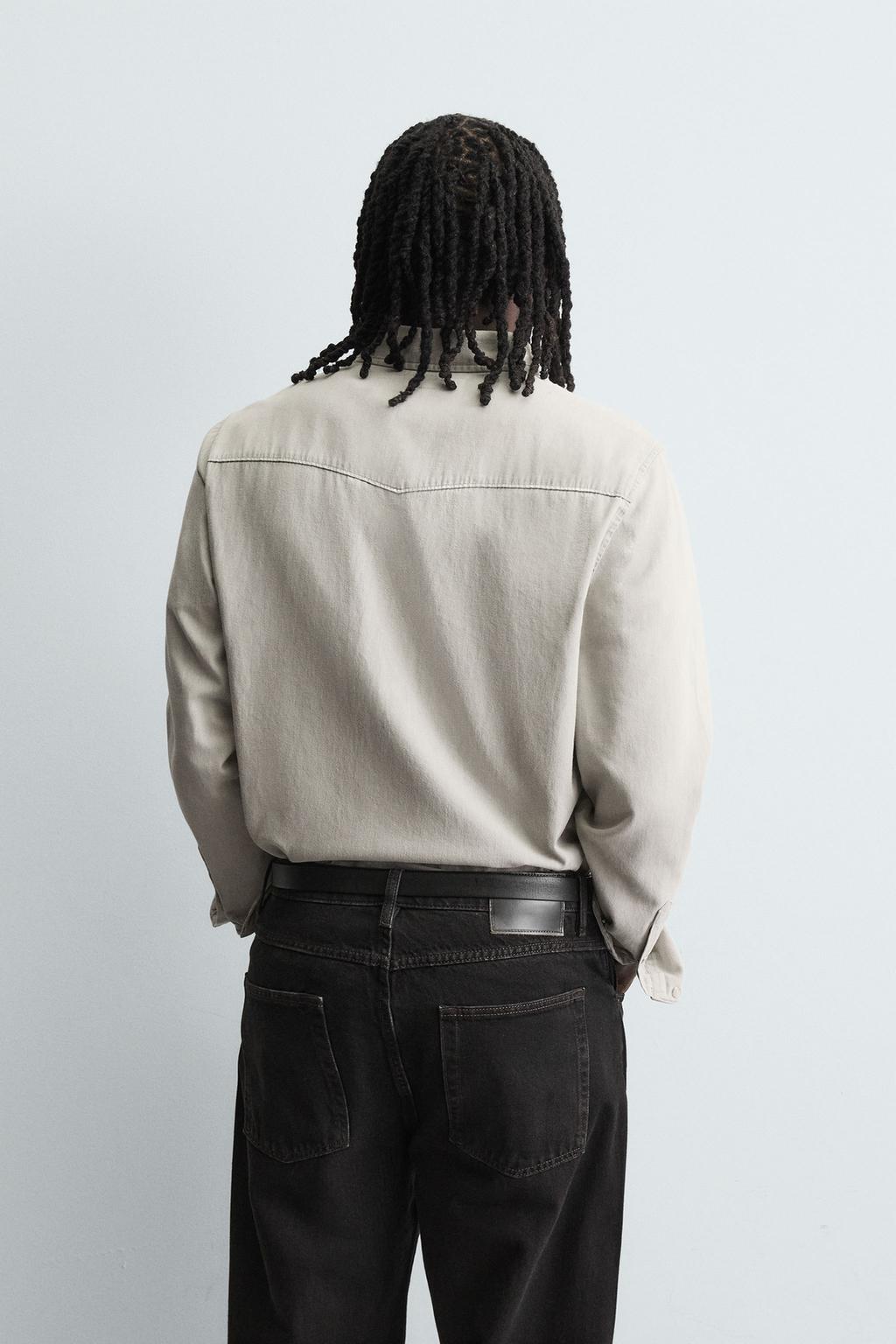 ДЖИНСОВАЯ РУБАШКА В КОВБОЙСКОМ СТИЛЕ