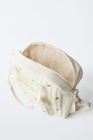 Сумка для мам с цветочным принтом- Заказать в России