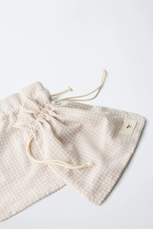 Ecru White | 1597/630/002 - Zara Набор сумок в клетку