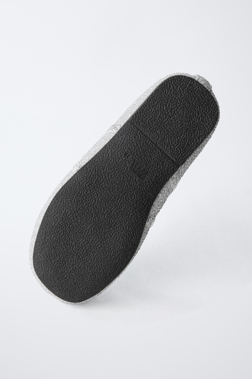 СЕРЕБРИСТЫЕ БАЛЕТКИ ДЛЯ ВЕЧЕРИНОК