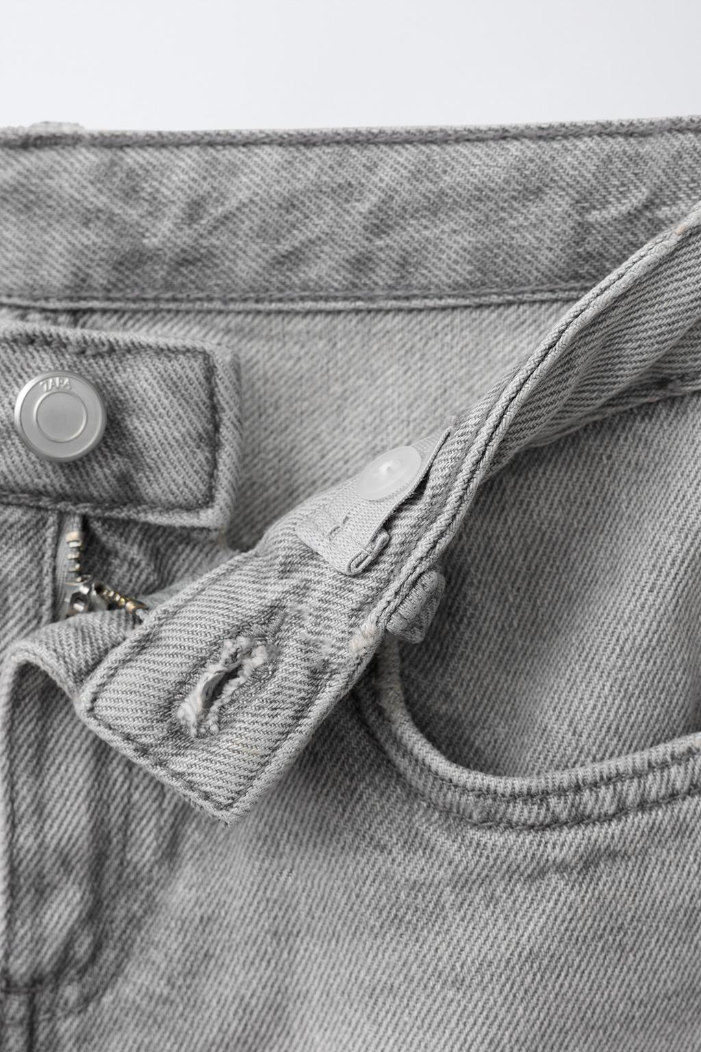 ДЖИНСЫ WIDE LEG С ЖЕМЧУГОМ