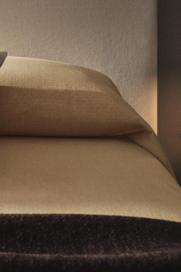 Покрывало из хлопка с точечной сеткой