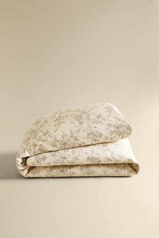 Покрывало с цветочным принтом- Заказать в России