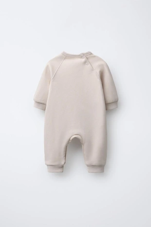 Купить Zara Комбинезон из флиса с вышивкой «медведь»