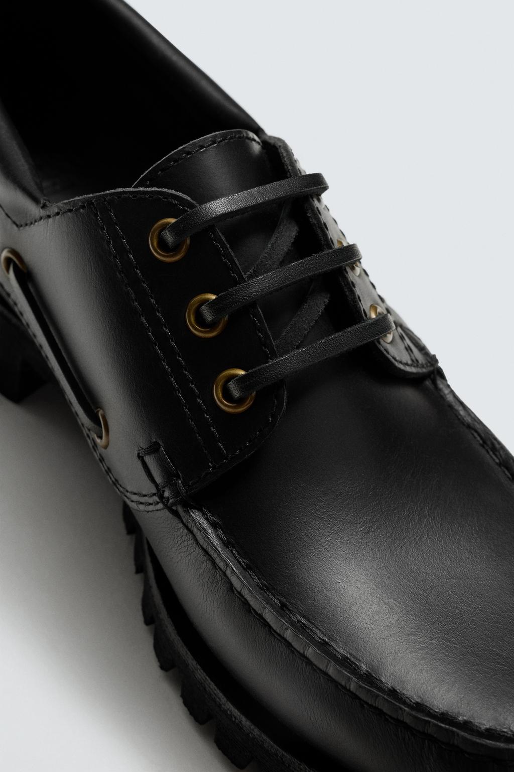 КОЖАНЫЕ ТОПСАЙДЕРЫ