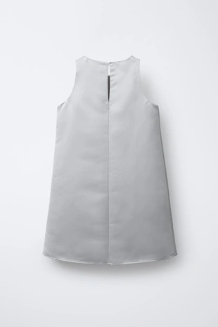 Атласное платье с пайетками- Заказать в России